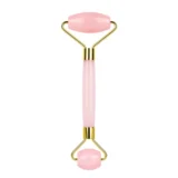 Rose Quartz Facial Massage Crystal Dumbbell