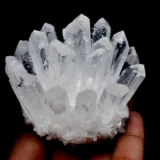 Clear Quartz Healing Crystal Dumbbell