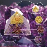 Clear Quartz Energy Crystal Pyramid