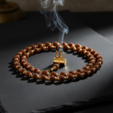 Sacred Rudraksha Karungali Energy Necklace